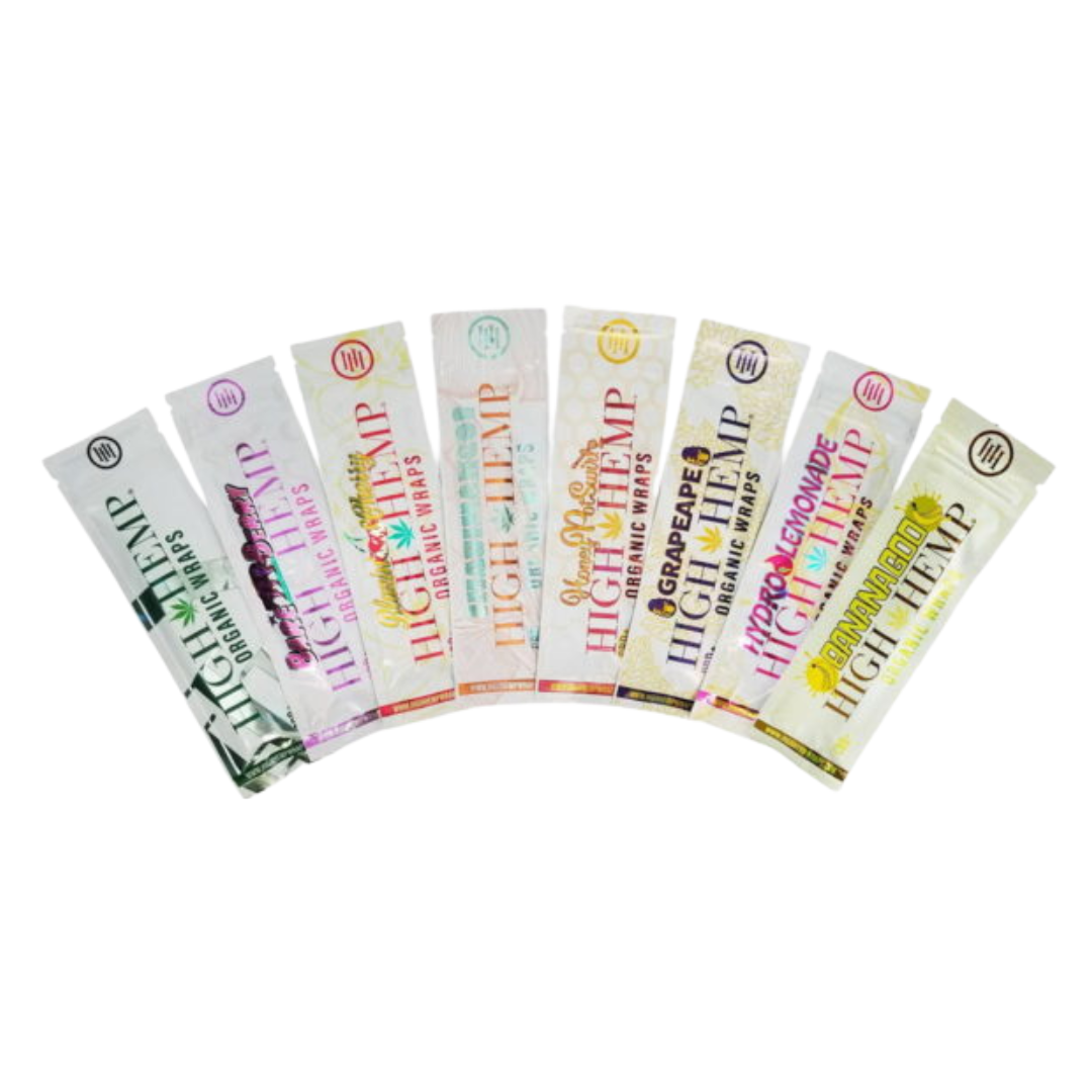 High Hemp Organic Wraps (2pcs)