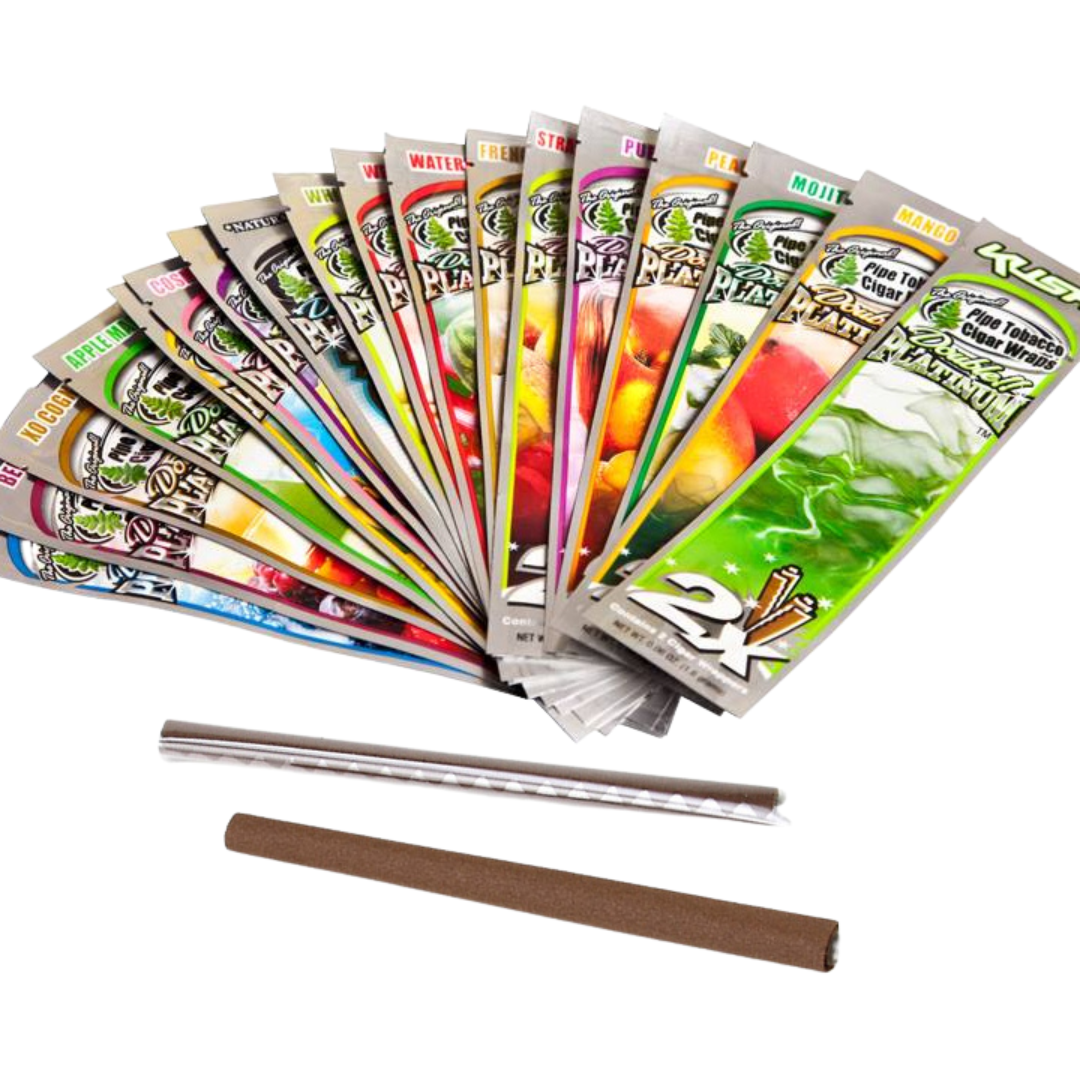 The Original Double Platinum Blunt Wraps (2pcs)