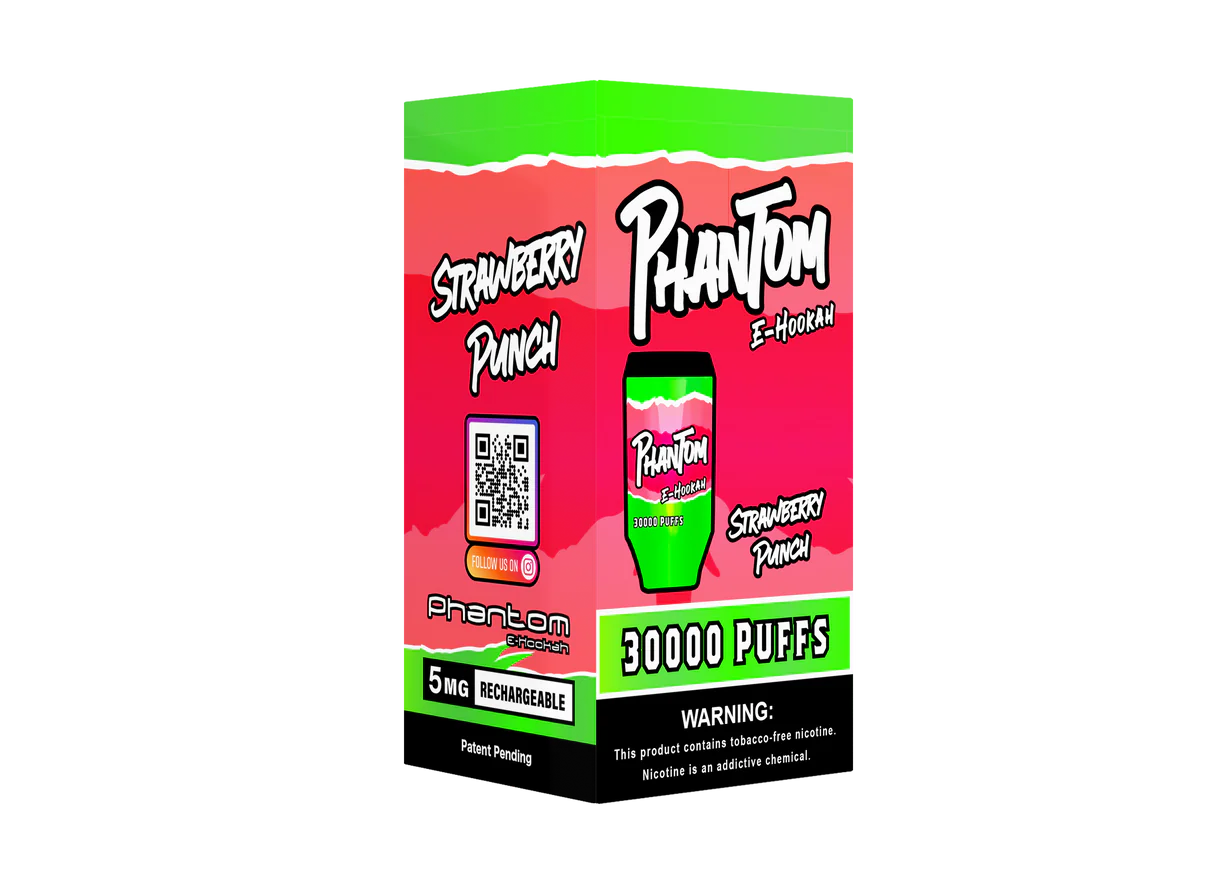 Phantom 30K Disposable Vape and E-Hookah